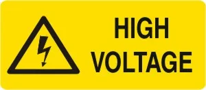 W 285 — WARNING - HIGH VOLTAGE